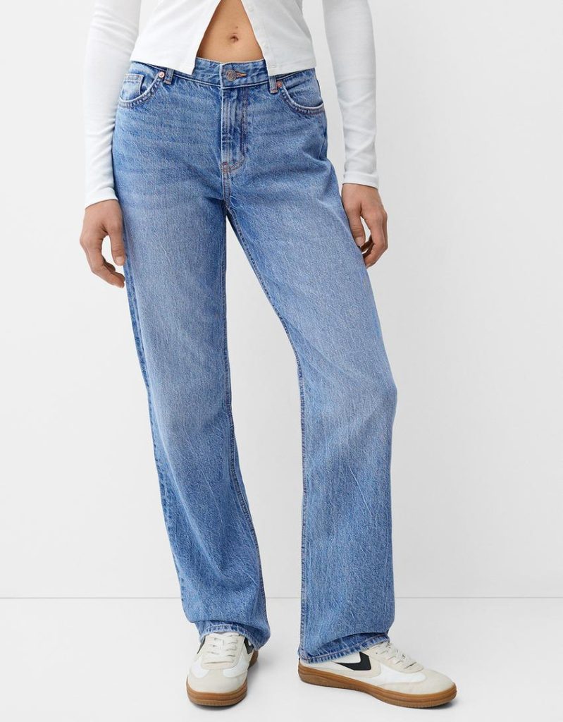 Jeans straight de Bershka
