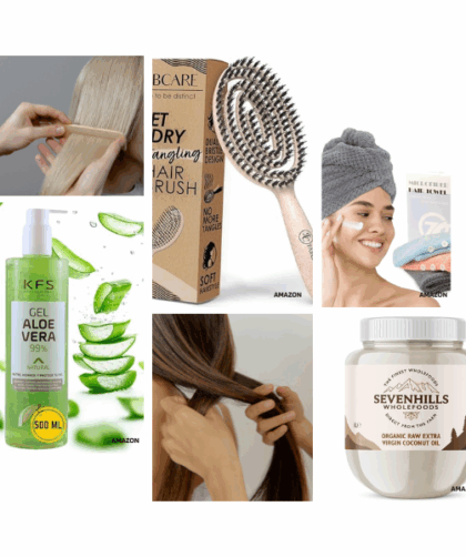 Cuida tu cabello en invierno: hidrátalo con aceite de coco, mascarillas naturales y aloe vera, evita agua caliente, usa cepillo sin borlas y toalla de fibra, y manténlo saludable desde dentro para una melena suave, brillante y sin frizz.